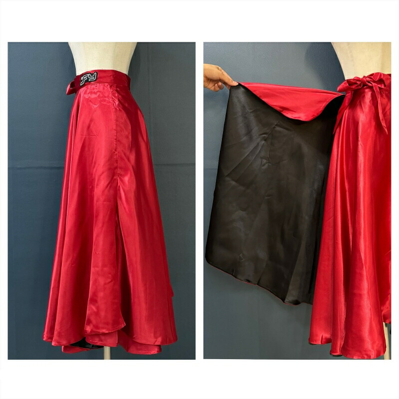 楽天市場】【即日発送】リバーシブル パソドブレスカート 巻きスカート