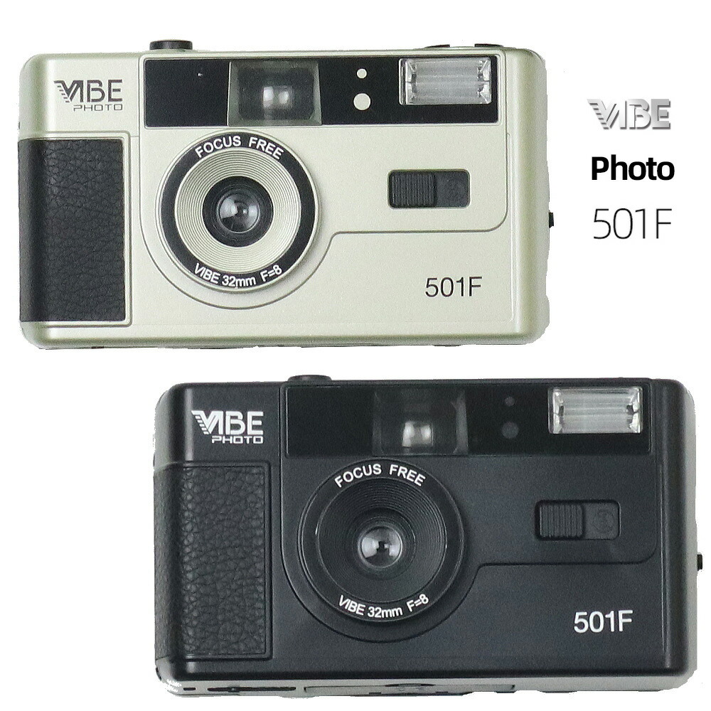 楽天市場】【新品】 VIBE PHOTO 501F 35mm フィルムカメラ フイルム