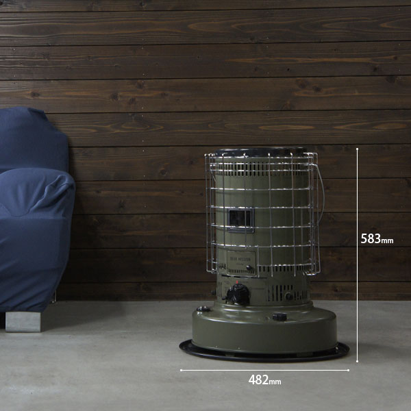 楽天市場】トヨトミ 石油ストーブ KS-GE67(G)＋M.O.L ストーブガード M