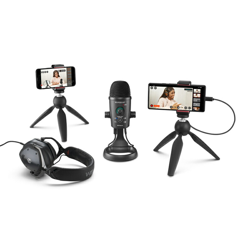 楽天市場】ローランド Roland GO:PODCAST USBマイク コンデンサー