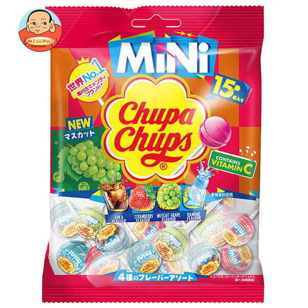 楽天市場】クラシエフーズ チュッパチャプス ミニ アソートバック 15個