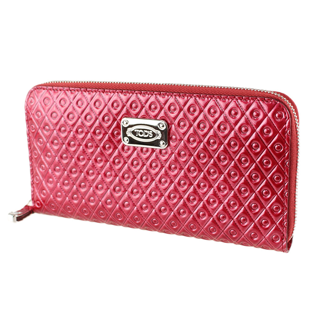 楽天市場】トッズ 長財布 ラウンドファスナー・ジップ TOD'S
