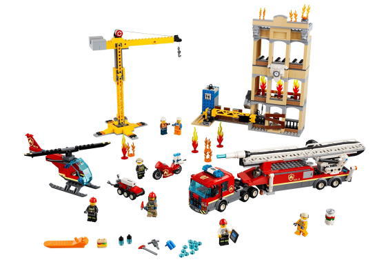 楽天市場】レゴ シティ 60216 レゴシティの消防隊 : 未来屋 楽天市場店