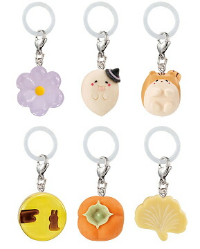 楽天市場】にほんのおかし めじるしアクセサリー 秋 全6種セット