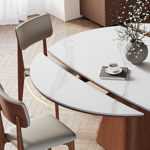 楽天市場】10%OFF+P2倍 SS限定 ダイニングテーブル 伸縮 6人掛け 160cm