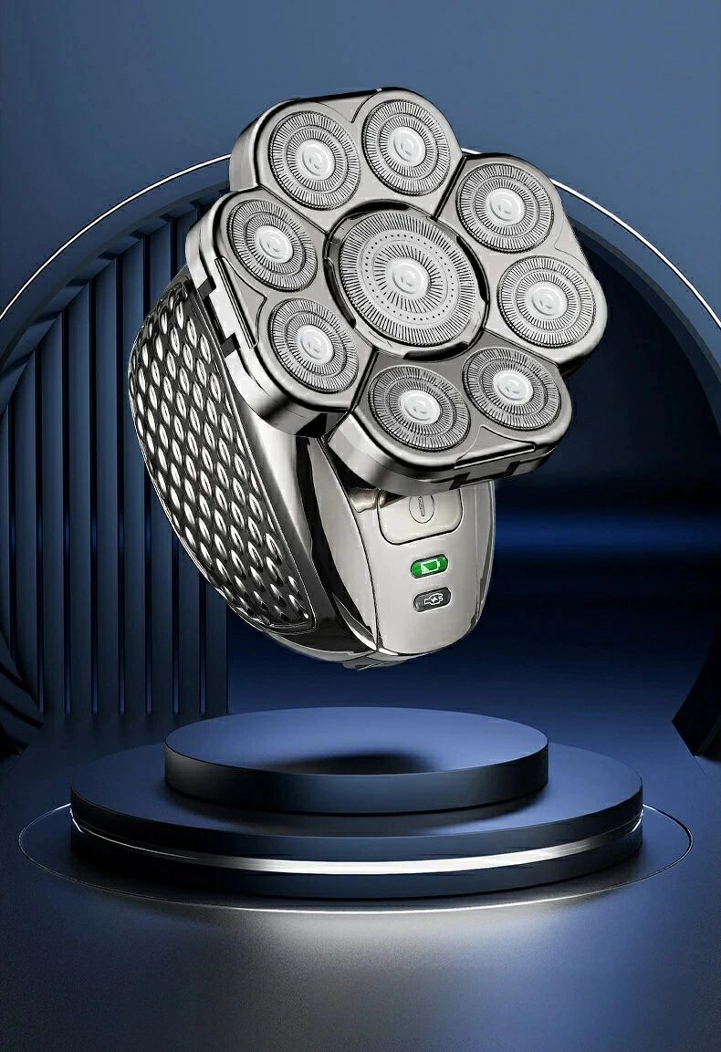 楽天市場】9枚刃電動シェーバー メンズ ひげそり 男性 スキンヘッド