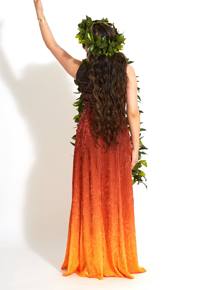 楽天市場】フラダンス 衣装 ベロアドレス フラ ドレス ハワイアン