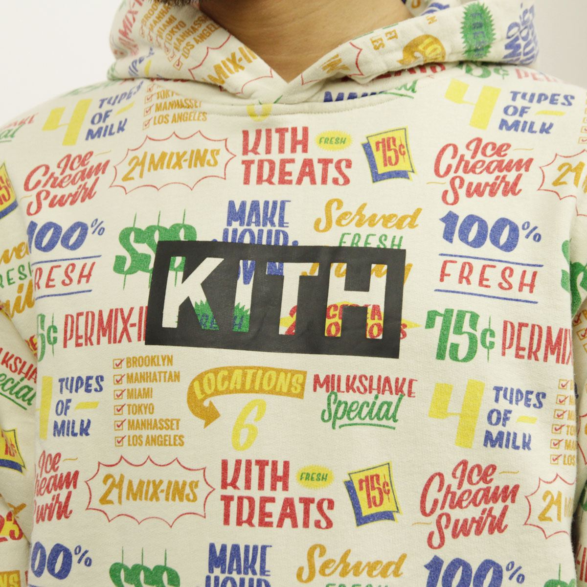 楽天市場】キス パーカー メンズ 正規品 KITH プルオーバーパーカー