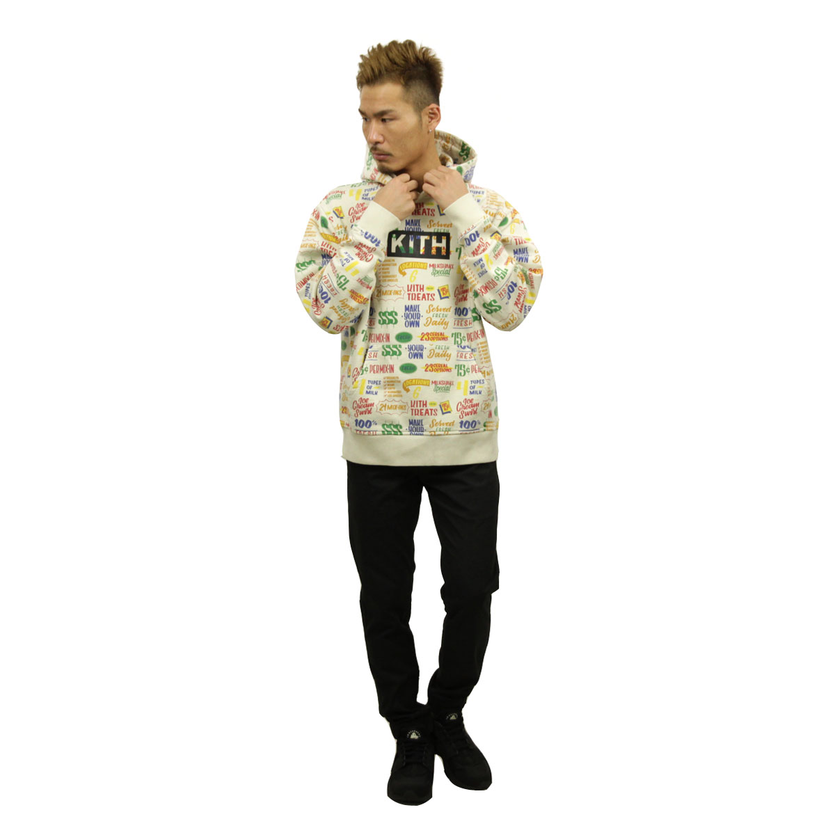 楽天市場】キス パーカー メンズ 正規品 KITH プルオーバーパーカー