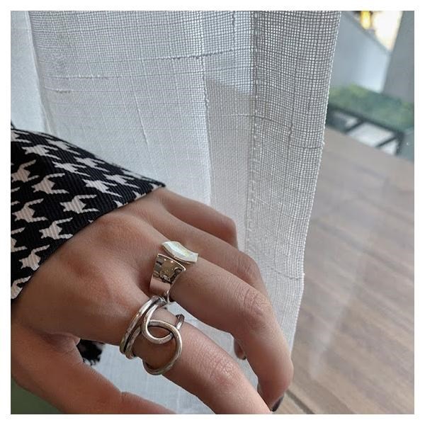 楽天市場】リングセット シルバー 指輪 シルバー925 リング 太め