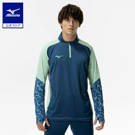 楽天市場】ミズノ公式 トレーニングトップ ハーフジップ ユニセックス