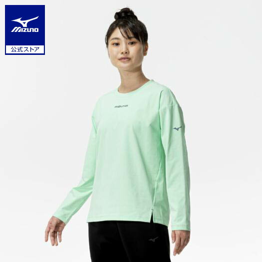 楽天市場】ミズノ公式 ソフトドライTシャツ 長袖 レディース アクア
