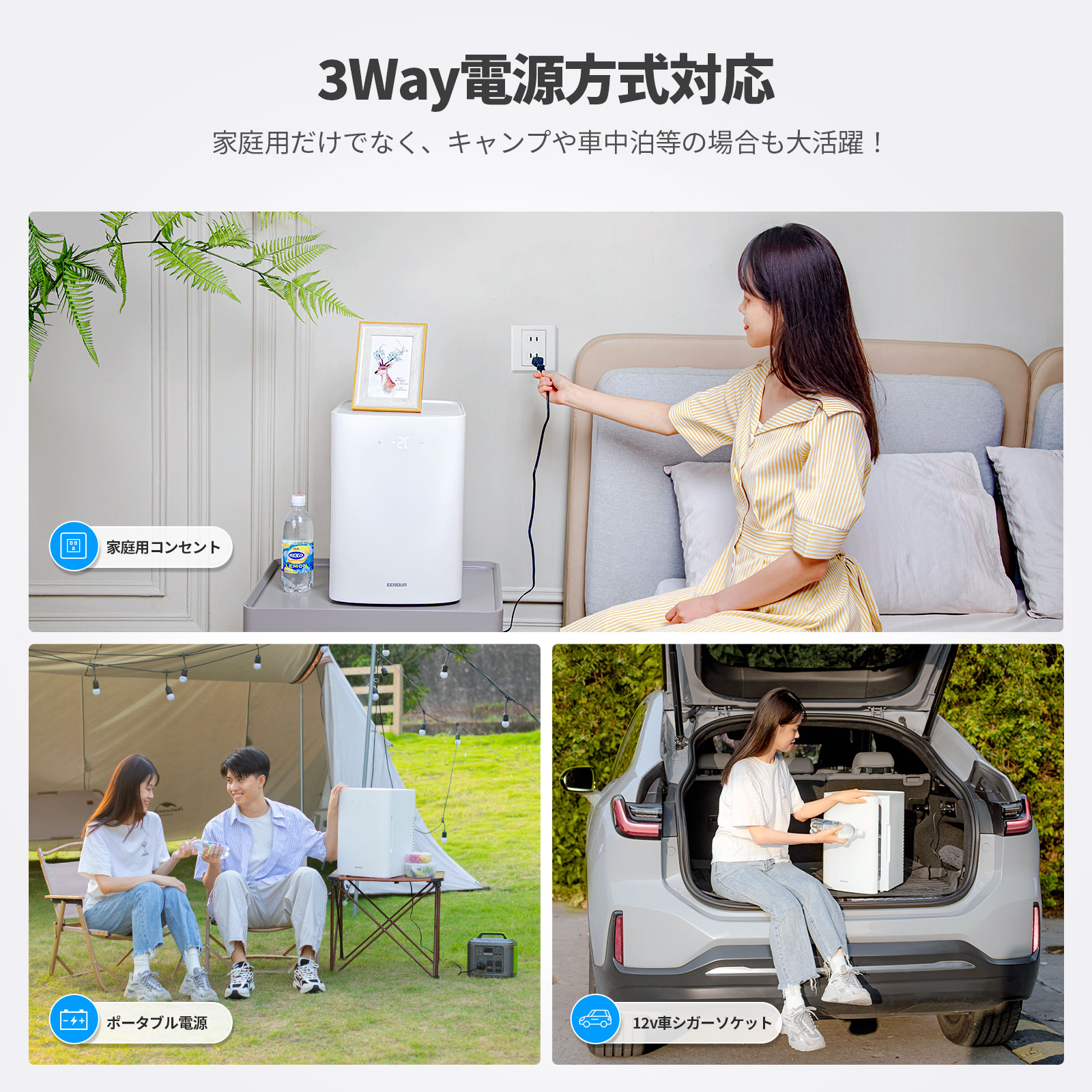 楽天市場】EENOUR 冷温庫 保冷庫 進化版 13L ECOモード搭載 冷蔵庫