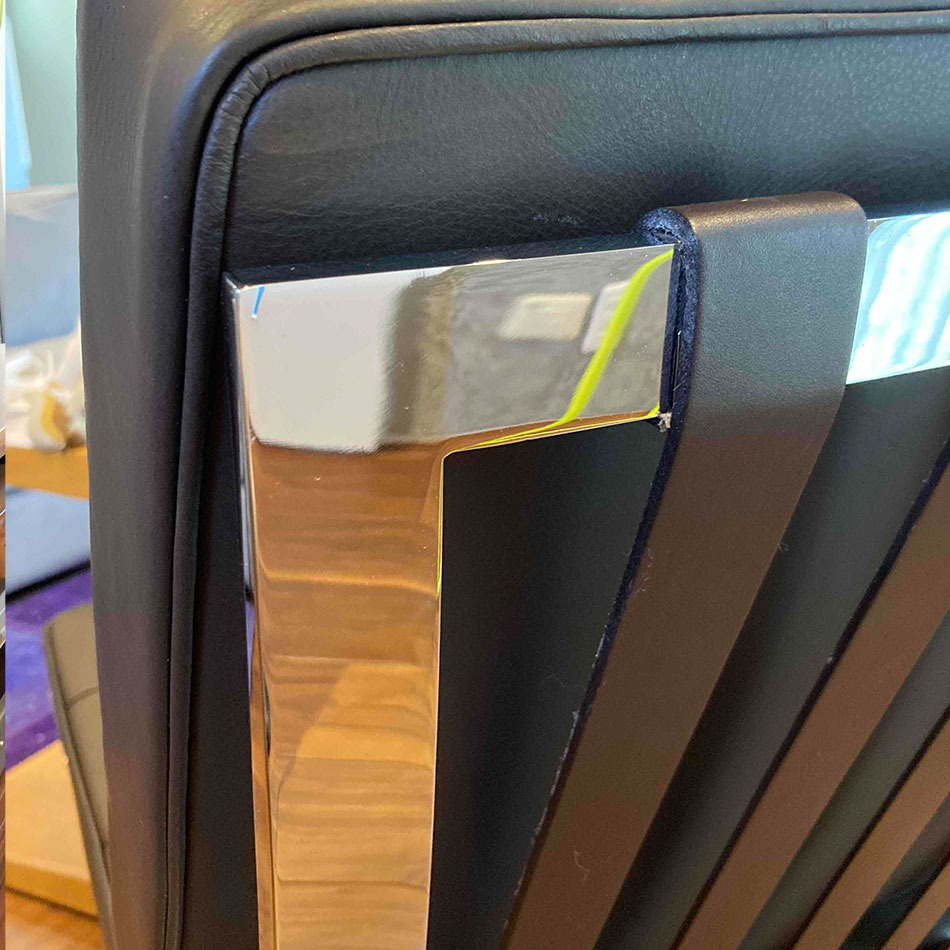 楽天市場】国内在庫 バルセロナチェア 1人掛ソファこげ茶5279カラー