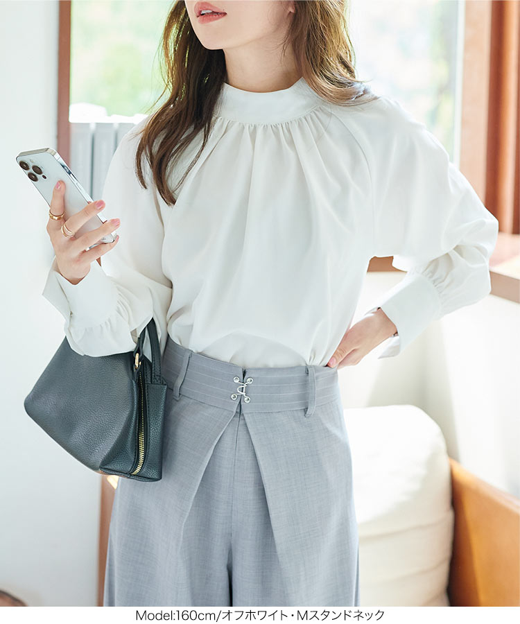 楽天市場】ブラウス [C6409] レディース トップス シャツ オフィス