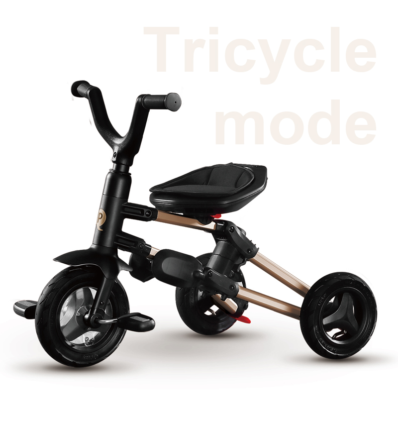 楽天市場】Q PLAY NOVA GOLD 限定モデル 三輪車 折りたたみ かじとり