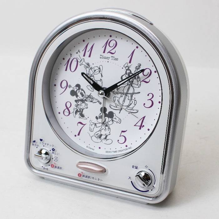 楽天市場】セイコー ディズニーキャラクター目覚まし時計 31曲搭載