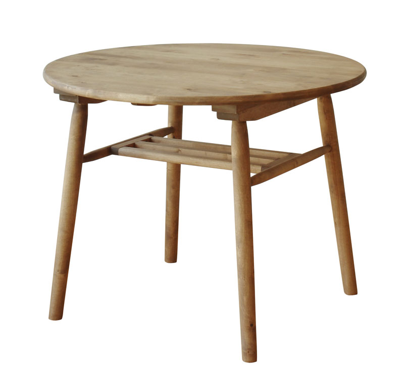 楽天市場】送料無料 アンジーシリーズ 90丸ダイニングテーブル 「Logie