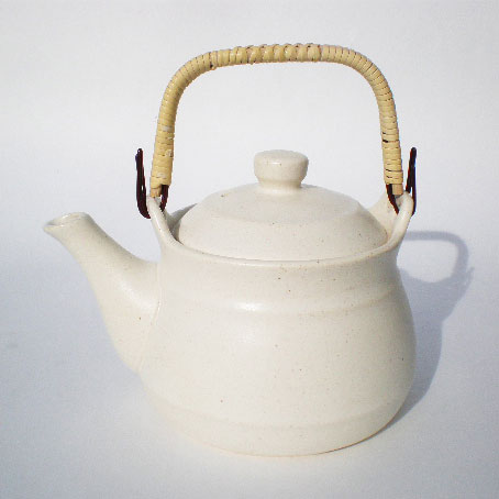 楽天市場】耐熱土瓶 直火対応1.4L 白色 8号／日本製 常滑焼 陶器製