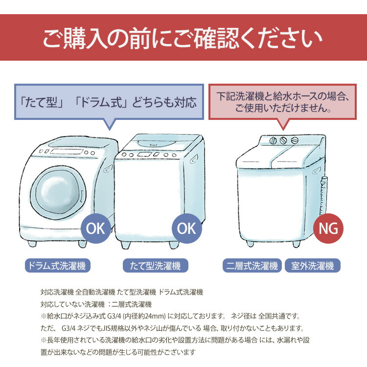 楽天市場】Noendオーガニックファインバブル 洗濯アダプター 洗濯機用
