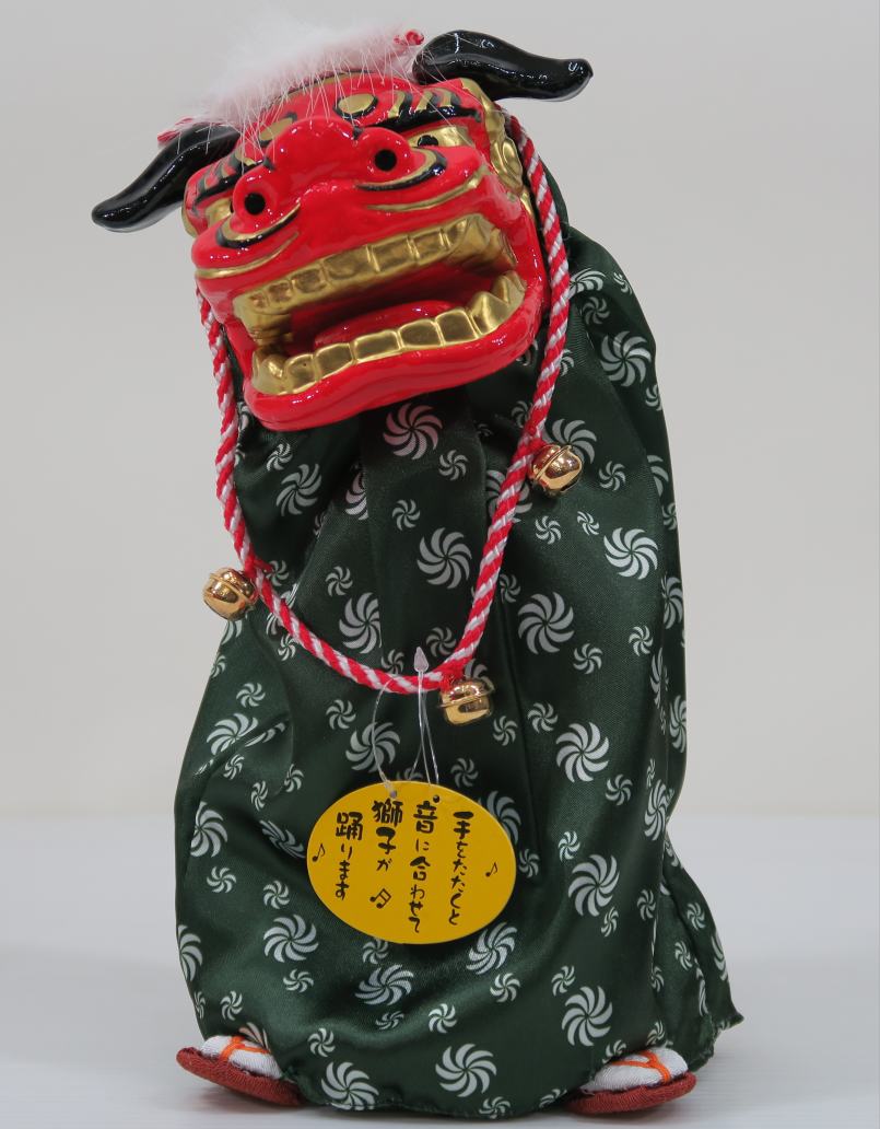 楽天市場】踊る獅子舞M P-9900-MR-MGR 選べるカラー 2色 グリーン(緑