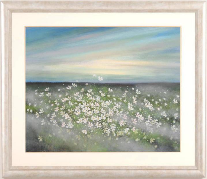 楽天市場】荒木幸史 朝に揺れる 花 絵画 コスモス 風景画 インテリア