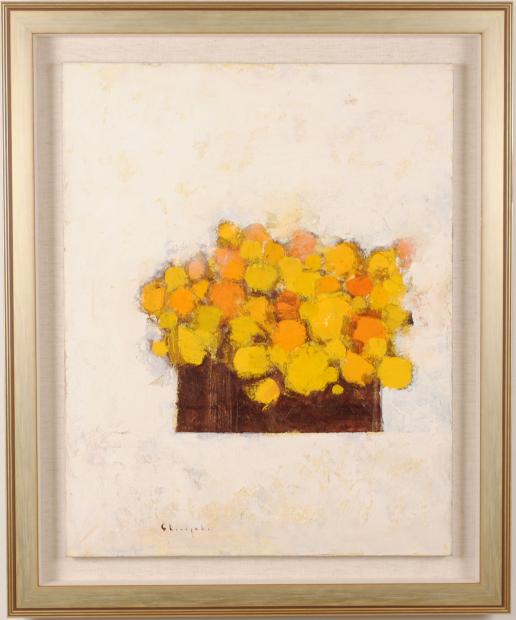 篠崎晴夫　Shinozaki Haruo FLOWERS キャンバスF3 サイン 篠崎晴夫 Shinozaki Haruo FLOWERS キャンバスF3 サイン 【公式通販】