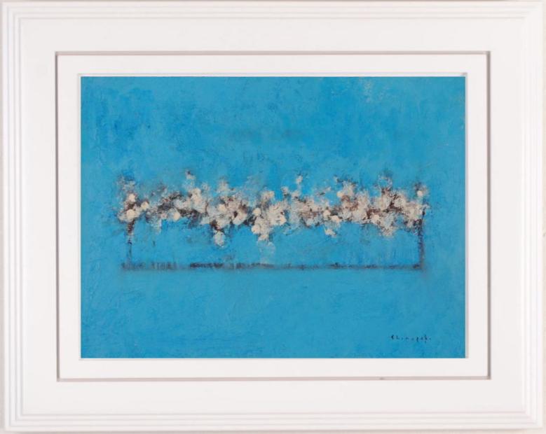 篠崎晴夫　Shinozaki Haruo FLOWERS キャンバスF3 サイン 篠崎晴夫 Shinozaki Haruo FLOWERS キャンバスF3 サイン 【公式通販】