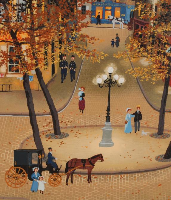 楽天市場】ミッシェル・ドラクロワ Paris I Love パリ 絵画 風景画