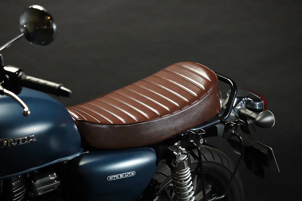 楽天市場】ホンダ GB350 シート タックロール ブラウン 