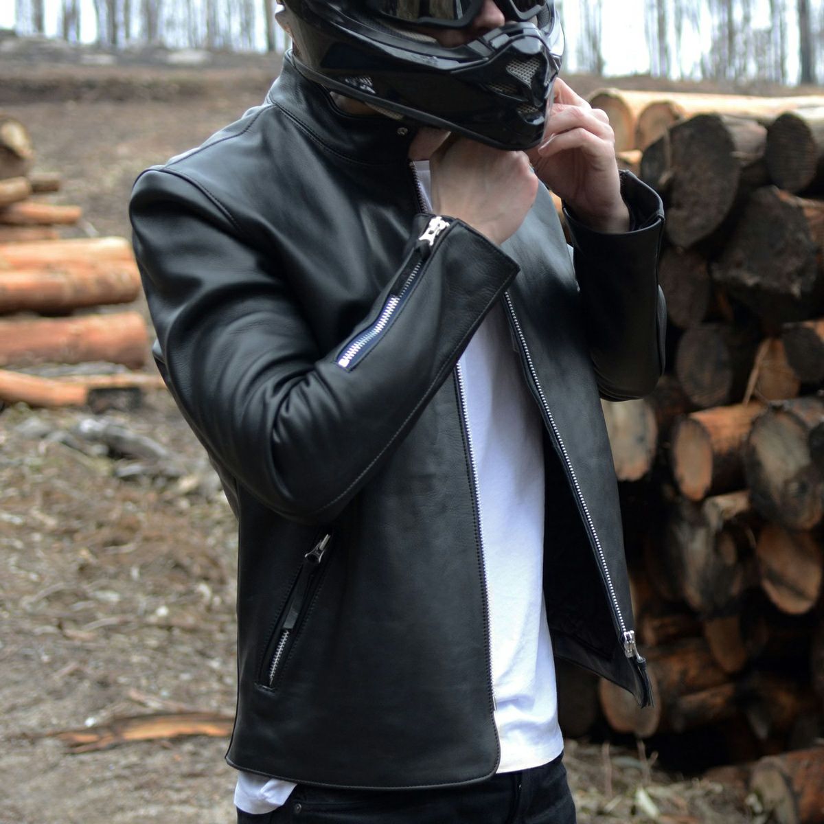 楽天市場】レザージャケット エルソリタリオ クラーケン レザー