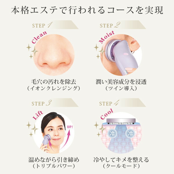 楽天市場】美顔器 エビス ツインエレナイザープレミアム イオン導入