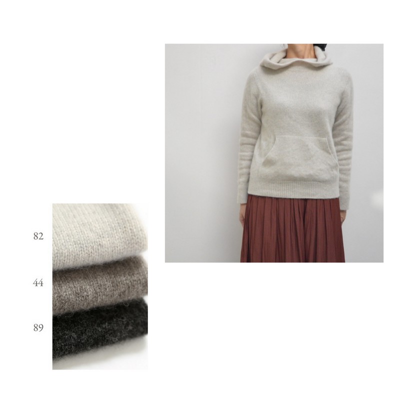 楽天市場】evam eva コットンカシミヤ タートルネック ニット