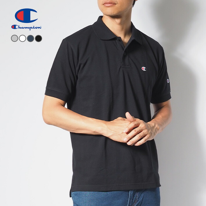 楽天市場】CHAMPION チャンピオン ポロシャツ 半袖 鹿の子 ワン