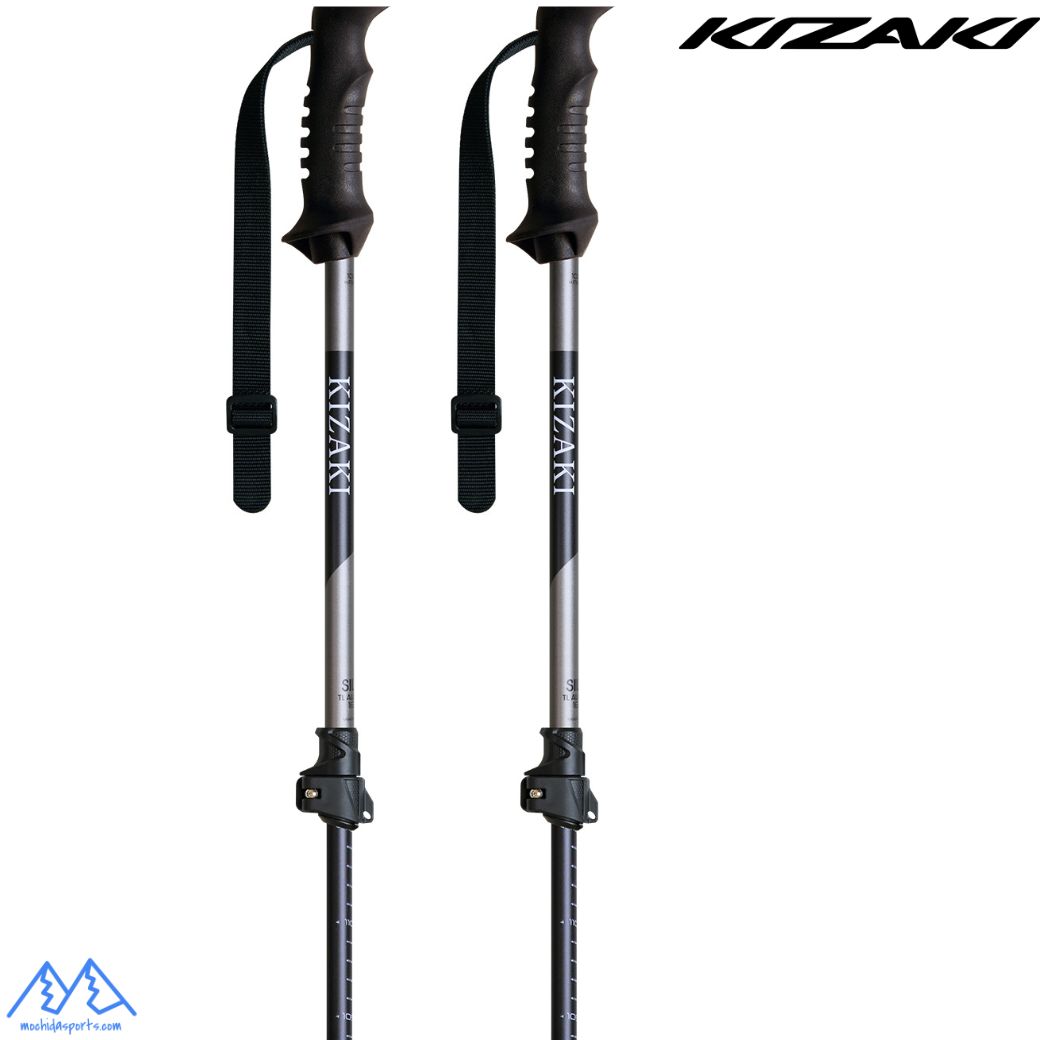 楽天市場】キザキ ストック サイズ調整式 スキーポール シルビック TL