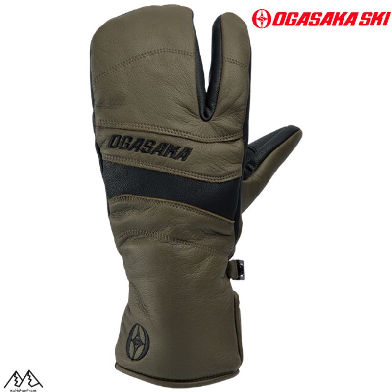 楽天市場】オガサカ 3本指 スキーグローブ やぎ革 OGASAKA GM/OLV