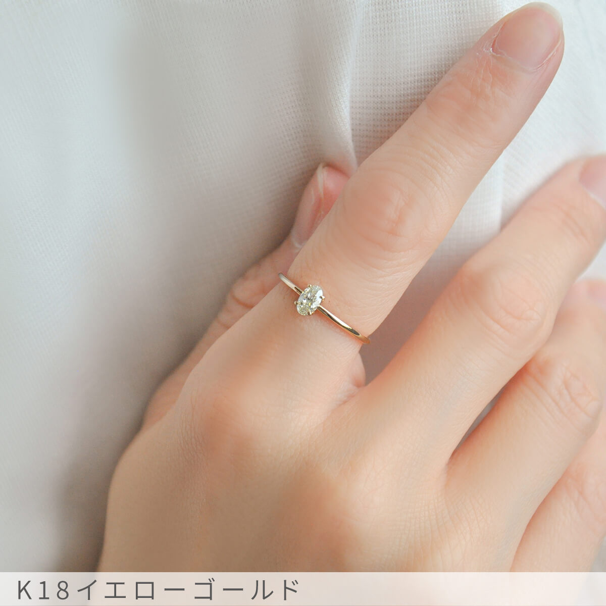 楽天市場】【鑑定書】 ダイヤモンド リング 18金 0.2 カラット 50歳