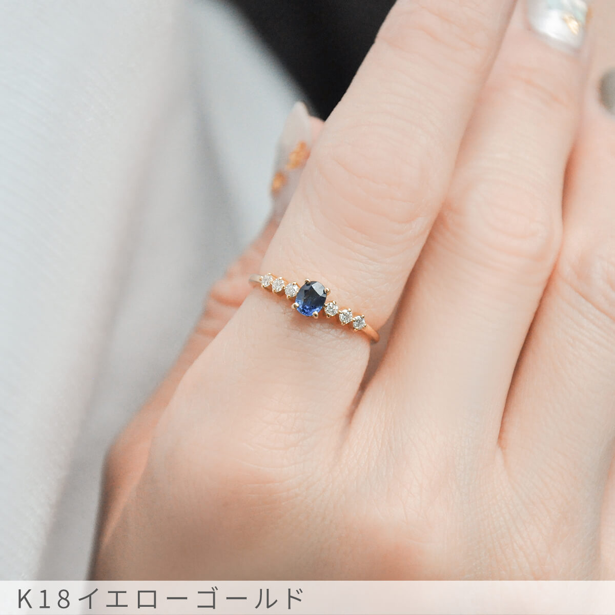 楽天市場】【鑑別書】 サファイア ダイヤモンド リング ロイヤルブルー
