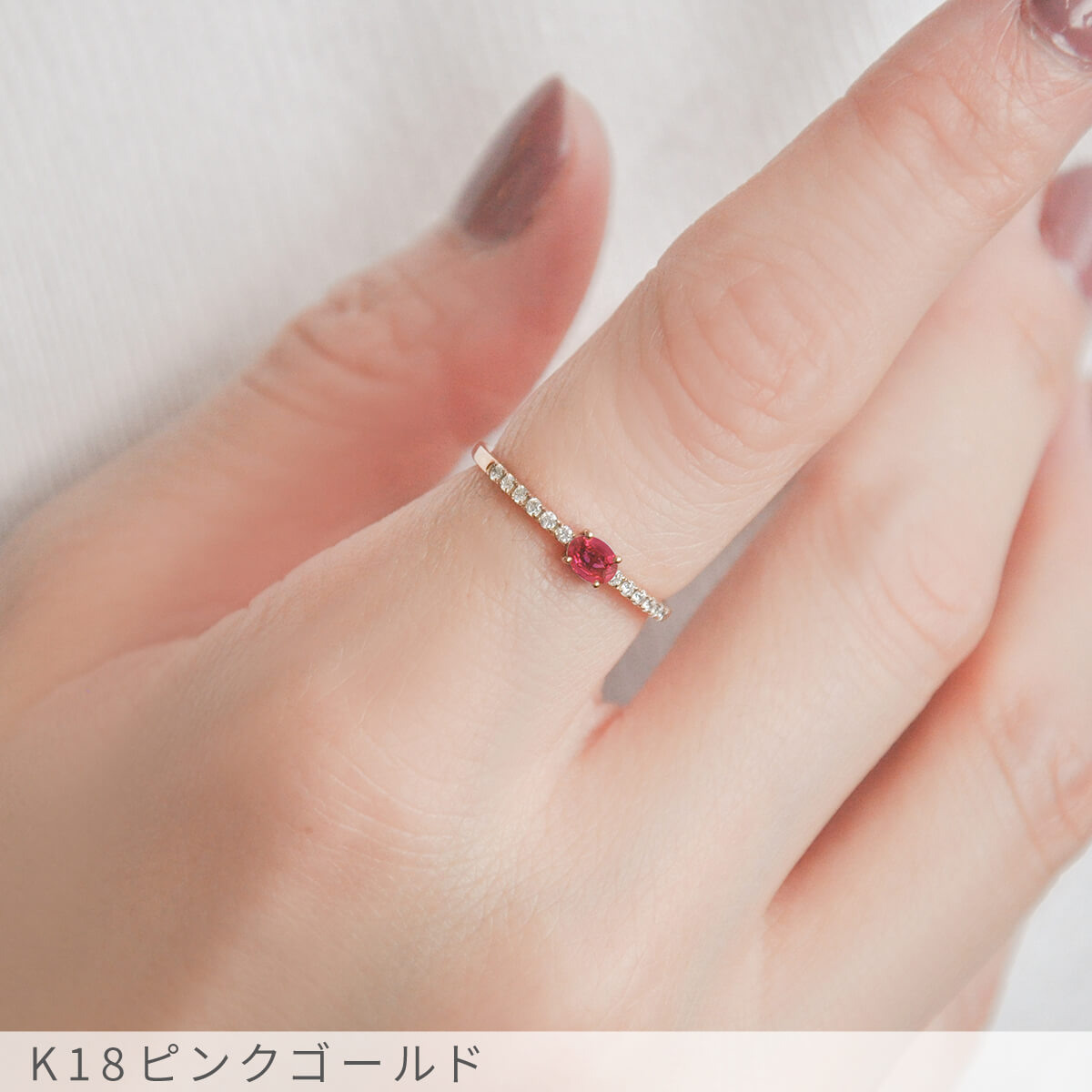 楽天市場】【鑑別書】 還暦 ルビー ダイヤモンド リング 非加熱