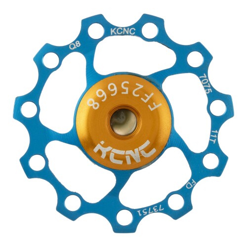 楽天市場】KCNC ディレーラー パーツ ジョッキーホイール 11T レッドの通販