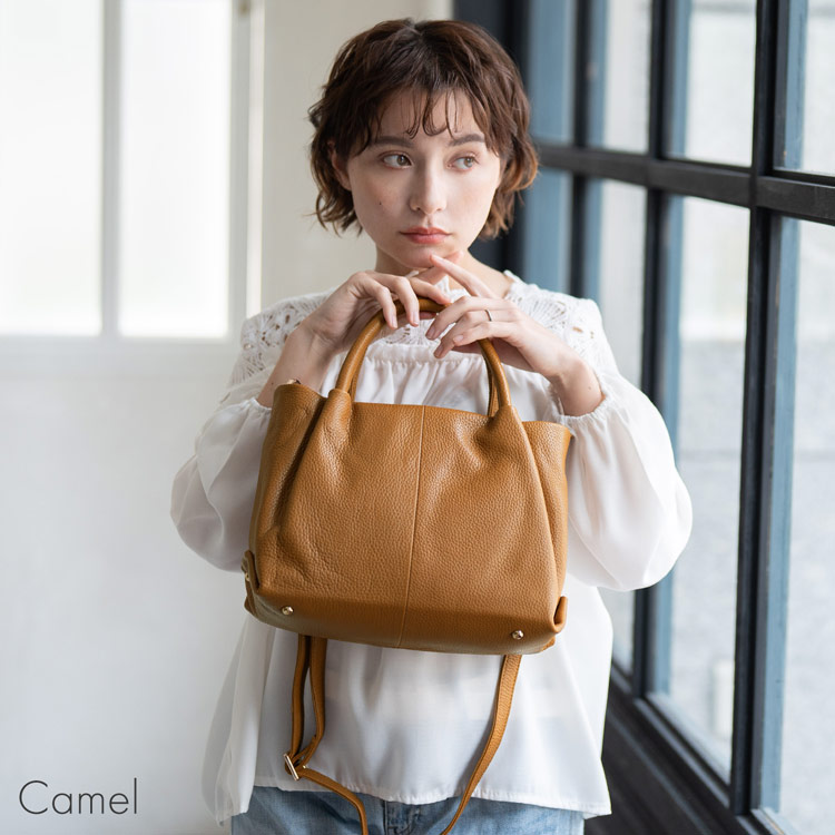 楽天市場】本革 バッグ レディース mieno spira ブランド 牛革 革