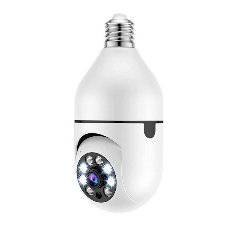 楽天市場】電球型 防犯カメラ 見守りカメラ e27口金 監視カメラ