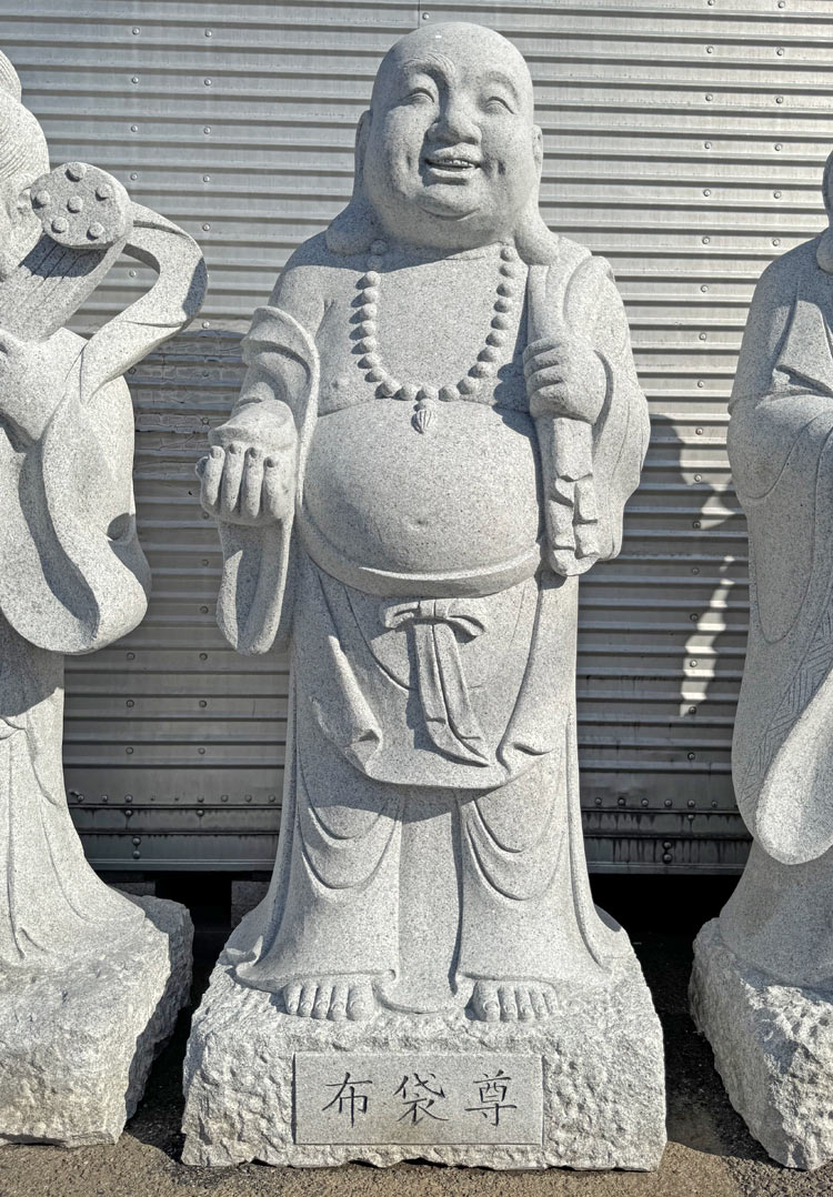 楽天市場】御影石彫刻 七福神 石像 高さ約1m70cm～約1m80cm 石仏 仏像