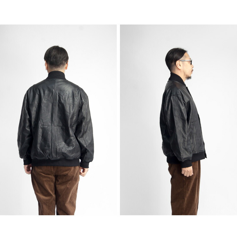 楽天市場】YOUSED ユーズド オールレザースタジアムジャンパー