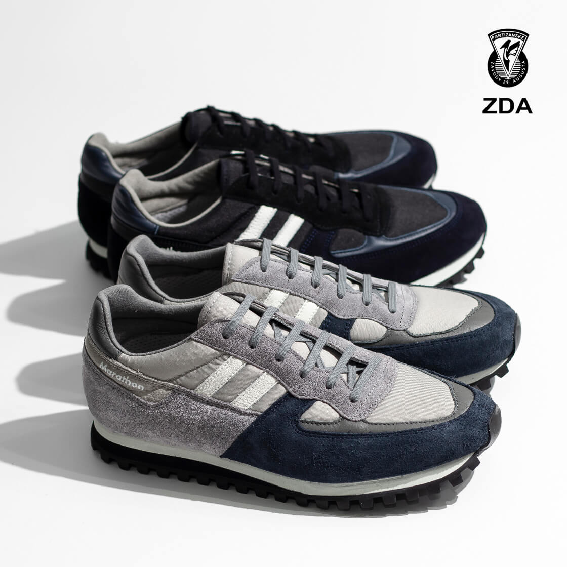 楽天市場】ZDA ゼットディーエー MARATHON マラソン スニーカー