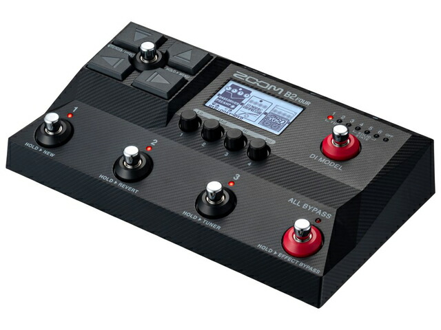 楽天市場】ZOOM B2 FOUR ベースエフェクター : マークスミュージック