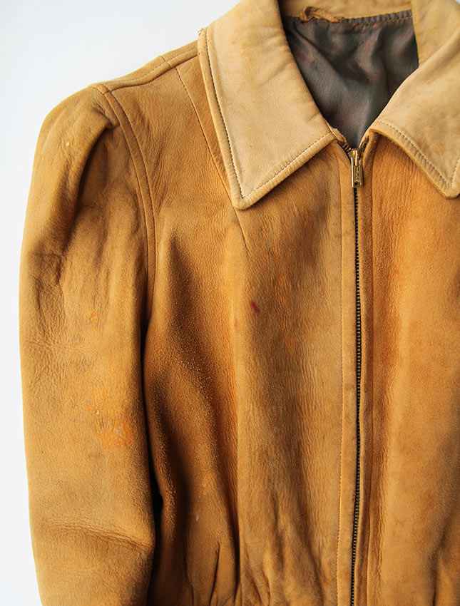 楽天市場】レディース古着 30年代 ヴィンテージ ヌバック レザー