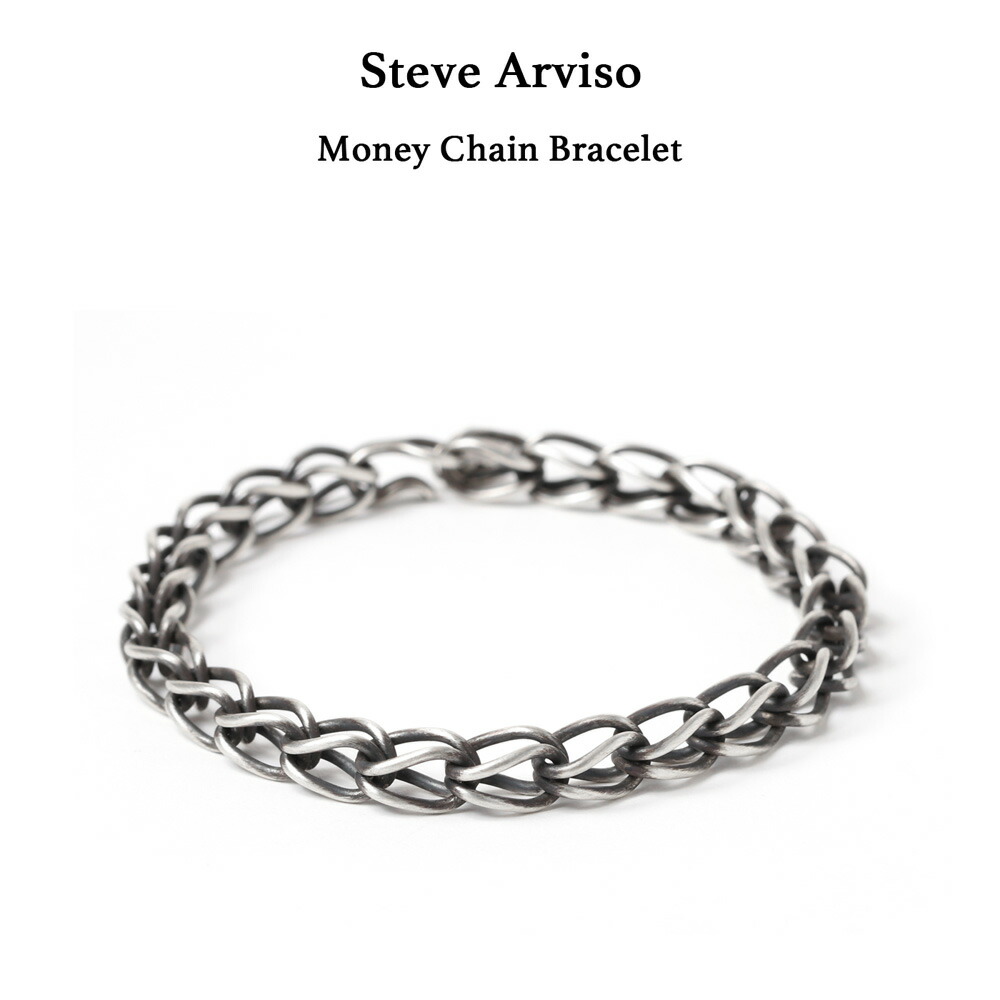 楽天市場】Steve Arviso スティーブ・アルビソ Money Chain Bracelet