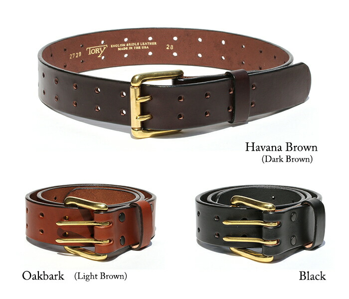 楽天市場】TORY LEATHER トリーレザー ブライドルレザー ダブルホール