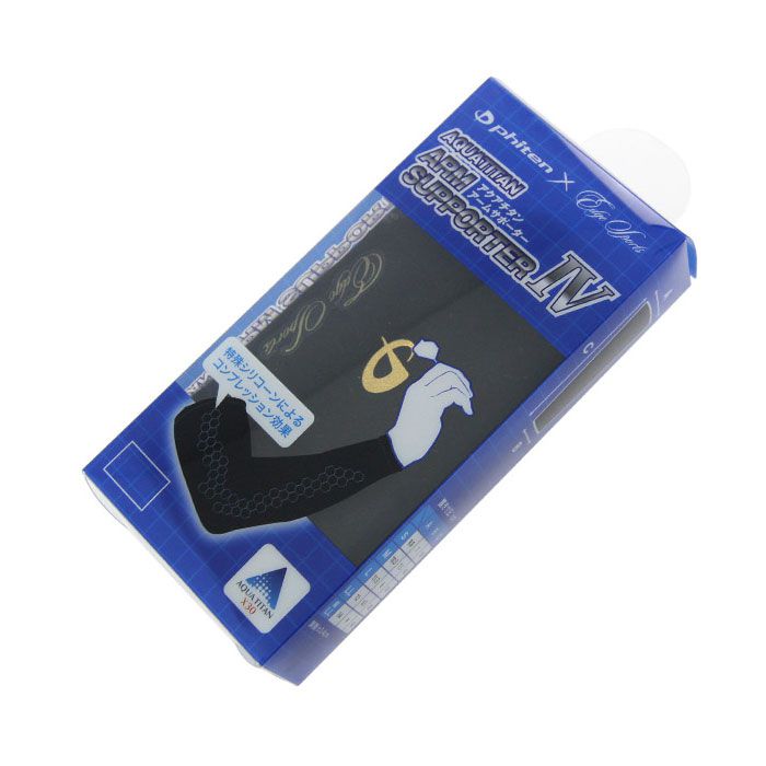 楽天市場】アクアチタンアームサポーター4 プレイヤー Phiten Aqua